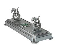 Noble Collection Wand Stand Slytherin 20 Cm Argento