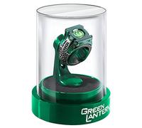 La Noble Collection Anello Prop Green Lantern DC Comics & Astuccio Espositivo - Anello in Metallo Pressofuso da 4 Pollici (10cm) - Regali di Prop per Film Set Ufficialmente Autorizzati Gioielli