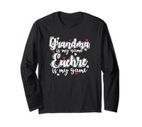 La Nonna è Il Mio Nome Euchre è Il Mio Gioco Maglia a Manica