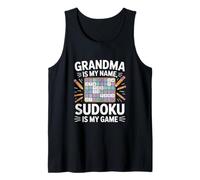 La Nonna è Il Mio Nome Sudoku è Il Mio Gioco Canotta