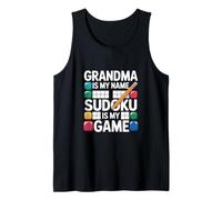 La Nonna è Il Mio Nome Sudoku è Il Mio Gioco Canotta