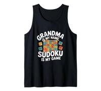 La Nonna è Il Mio Nome Sudoku è Il Mio Gioco Canotta