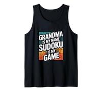La Nonna è Il Mio Nome Sudoku è Il Mio Gioco Canotta