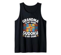 La Nonna è Il Mio Nome Sudoku è Il Mio Gioco Canotta