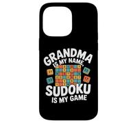 La nonna è il mio nome Sudoku è il mio gioco Custodia per iPhone 14 Pro Max