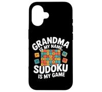 La nonna è il mio nome Sudoku è il mio gioco Custodia per iPhone 16