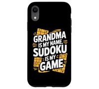 La nonna è il mio nome Sudoku è il mio gioco Custodia per iPhone XR