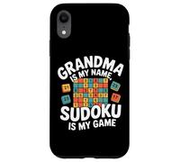 La nonna è il mio nome Sudoku è il mio gioco Custodia per iPhone XR
