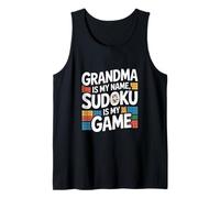 La Nonna è Il Mio Nome Sudoku è Il Mio Gioco Divertente Canotta