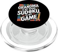 La nonna è il mio nome Sudoku è il mio gioco divertente PopSockets PopGrip per MagSafe