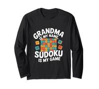 La Nonna è Il Mio Nome Sudoku è Il Mio Gioco Maglia a Manica