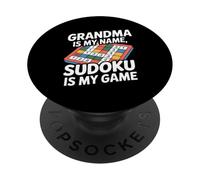La nonna è il mio nome Sudoku è il mio gioco PopSockets PopGrip Adesivo