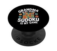 La nonna è il mio nome Sudoku è il mio gioco PopSockets PopGrip Adesivo