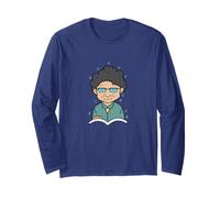 La Nonna Legge Un Libro Maglia a Manica