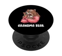 La Nonna Orsa E Il Nipotino Orso: Un Amore Speciale PopSockets PopGrip Adesivo