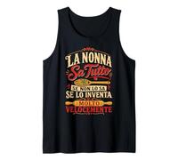 La Nonna Sa Tutto Regalo Divertente per Le Nonne Canotta