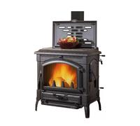 LA NORDICA 3002040 ISETTA CON CERCHI.16 STUFA A LEGNA 7.3kW 209M³ GHISA NERO