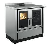 La Nordica Stufa a legna VST VENEZIA VST 7016405 finitura inox