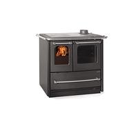 LA NORDICA CUCINA A LEGNA SOVRANA EASY EVO 2.0 LA NORDICA SOVRANA .7.5 KW FORNO DA CUCINA (Antracite)