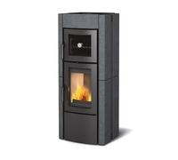 La Nordica Stufa a legna con forno ESTER FORNO EVO 7116734 finitura vulcan