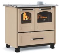 La Nordica Extraflame Cucina A Legna La Nordica Family 4,5 Colore Caramello