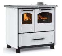La Nordica Family 4,5 Interno Caminetto freestanding A legna Bianco