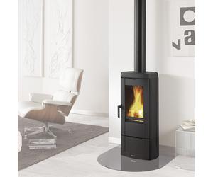 La Nordica Extraflame stufa a legna Candy 4.0 in ghisa smaltata 6,2kw per 177 m
