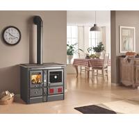 La Nordica Extraflame Termocucina A Legna Termorosa XXL DSA 4.0 Colore Nero Antr