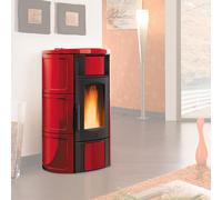 La Nordica Extraflame termostufa a pellet Iside Idro bordeaux 19 kW per 545 m³ [EEK: A+]