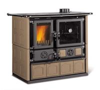 LA NORDICA ROSA 5.0 VST STUFA LEGNA MAIOLICA TORTORA INFINITY 8,8 KW 7015220 A+