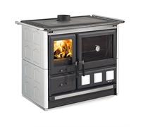 LA NORDICA ROSA XXL 5.0 VST CUCINA LEGNA MAIOLICA BIANCO INFINITY 8.5KW 7015344