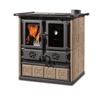 Nordica Cucina legna Nordica 7013115 ROSETTA 5.0 VST Maiolica Tortora