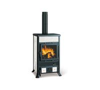 LA NORDICA ROSSELLA R1 5.0 STUFA A LEGNA 7017605 103M³ 9kW BIANCO INFINITY A+