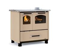 LA NORDICA SOVRANA EASY EVO 2.0 7014524 CUCINA A LEGNA 7.5kW CARAMELLO CE A+