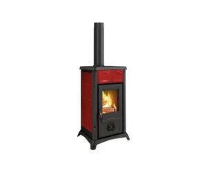 La Nordica Stufa a legna GEMMA 5.0 7111620 finitura elegance bordeaux