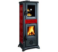 La Nordica STUFA A LEGNA GEMMA FORNO 5.0 Col. Elegance Bordeaux