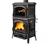LA NORDICA Stufa a Legna Isotta Forno Potenza Termica 11.5 kW 330 m3 Riscaldabili Colore Antracite