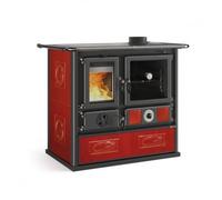 La Nordica Termotufa a legna TERMOROSA DSA 4.0 7017555 finitura liberty bordeaux