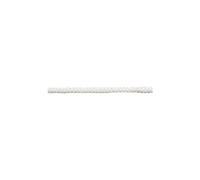 LA NORDICA - Treccia/Guarnizione Tricotex mm 5 bianca/grigia - 2 mt
