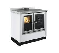 LA NORDICA VENEZIA VST 7016407 BIANCA CUCINA A LEGNA 8kW CERCHI IN GHISA CE A+