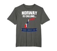 La Norvegia sta chiamando e devo andare Regalo Norvegese Maglietta