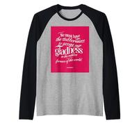 La Nostra Gioia nella spietata fornace di Questo Mondo Maglia con Maniche Raglan