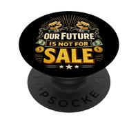 La nostra libertà non è in vendita slogan di protesta PopSockets PopGrip Adesivo