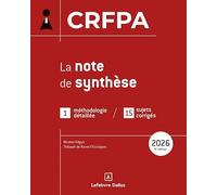 La note de synthèse