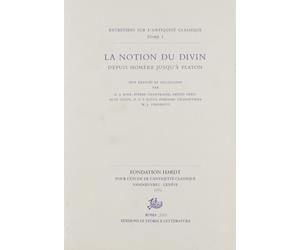 La notion du divin depuis Homère jusqu'à Platon