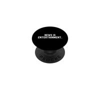 la notizia è intrattenimento Witty Observational Design PopSockets PopGrip Adesivo