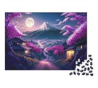 La notte dei ciliegi Scene Rompicapo 1000 Pezzi In Stampa Ad Alta Definizione, Un Set Di Puzzle A Rompicapo Per Disintossicazione Digitale, Ideale Per Tempo Libero, Serata Giochi 70x50cm/1000pcs