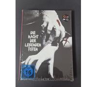La Notte Der Lebenden Morti: Limitata Mediabook - Blu-Ray + DVD Nuovo Originale