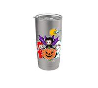 La notte di Halloween di Kewpie Baby Ghost Vampire Devil Bicchiere termico in acciaio inox doppia parete