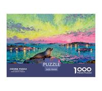 La notte di mezzo inverno nell'arcipelago svedese Puzzle in Legno Impermeabile Puzzles Da 1000 Pezzi Regali Per Adulti Impossibili Giochi Di Impegnativi